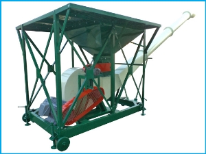 Máy thổi cà phê nhân vào Container